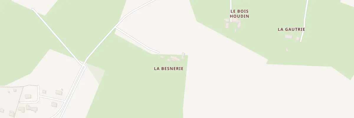 Plan du 344 Rte du Gd Rossignol Louvaines à Segré-en-Anjou Bleu