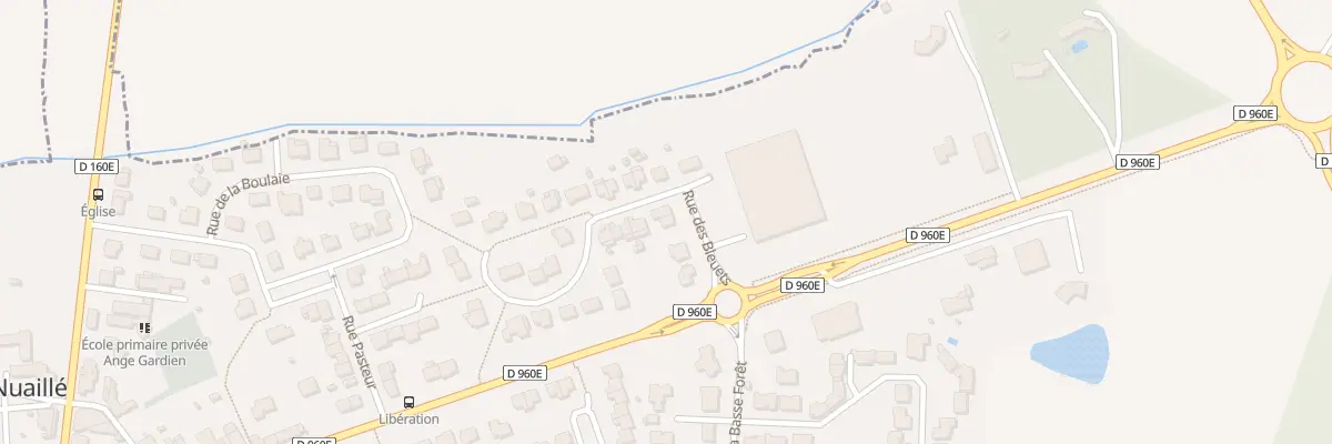 Plan du 5 Rue des Bleuets à Nuaillé
