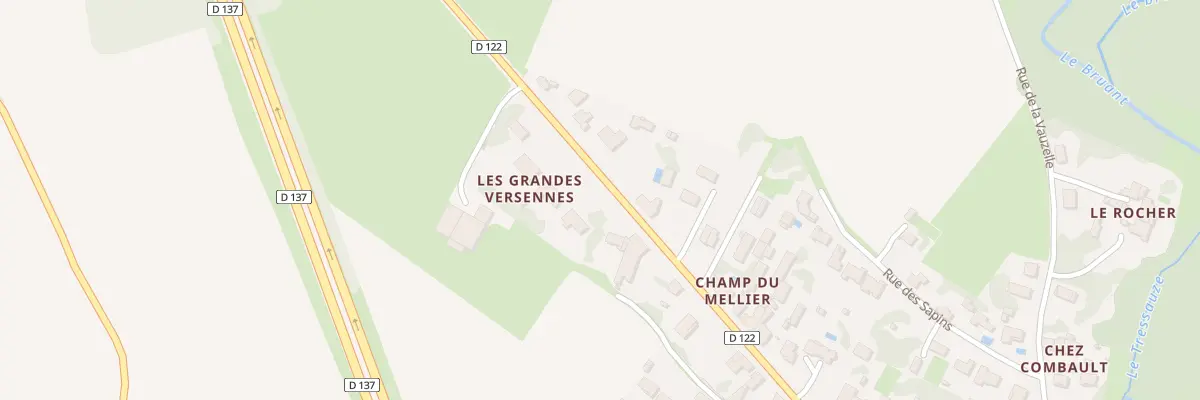 Plan du 123 Rue Nationale à Saint-Porchaire