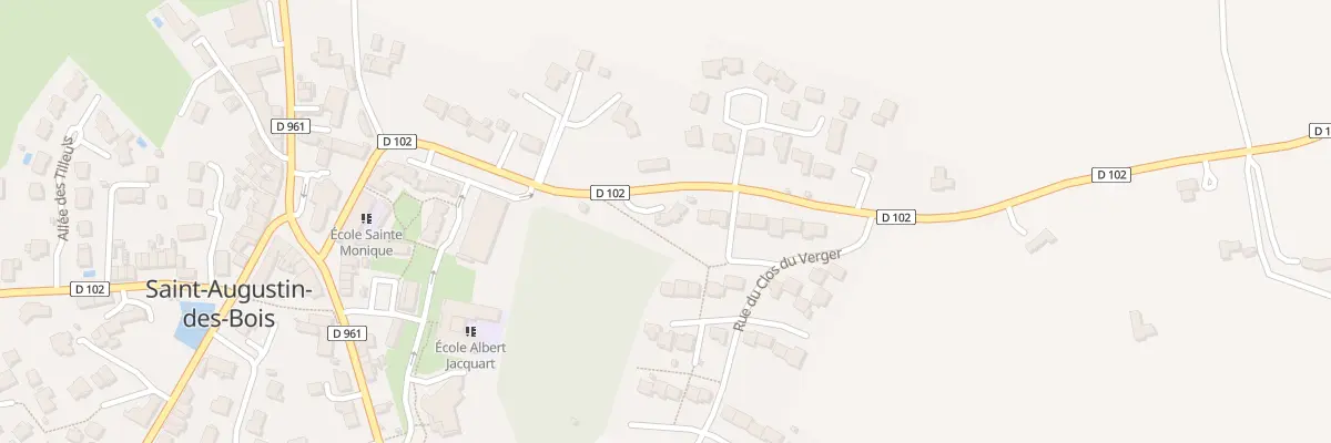 Plan du 9 Rue de St Leger à Saint-Augustin-des-Bois