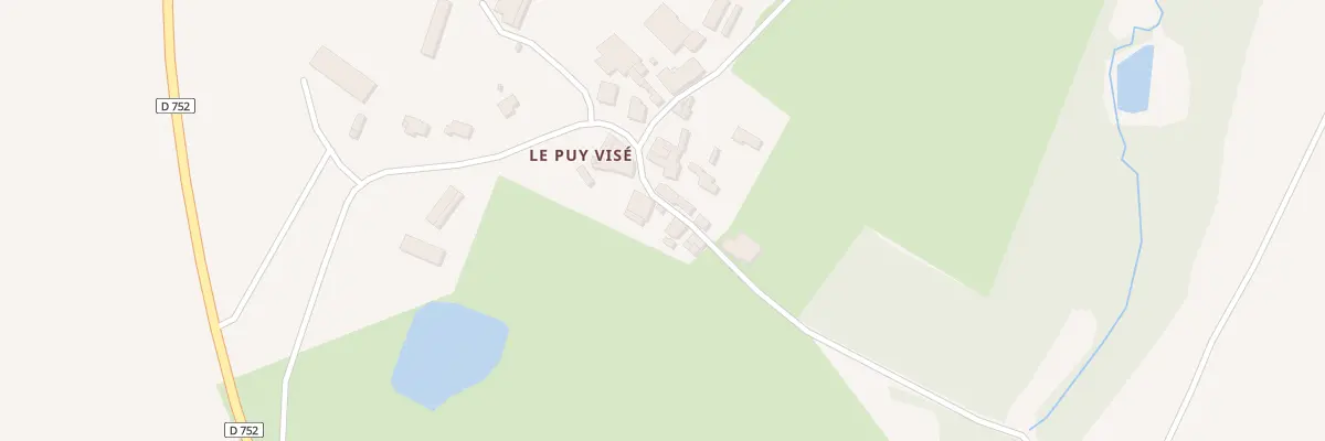 Plan du 14 Le Puy Viset à Cheffois