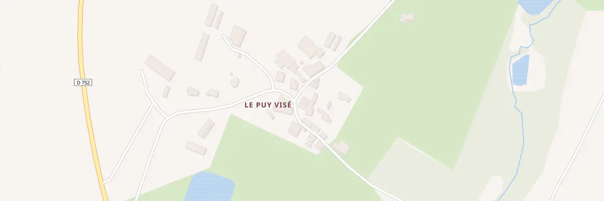 Plan du 24 Le Puy Viset à Cheffois