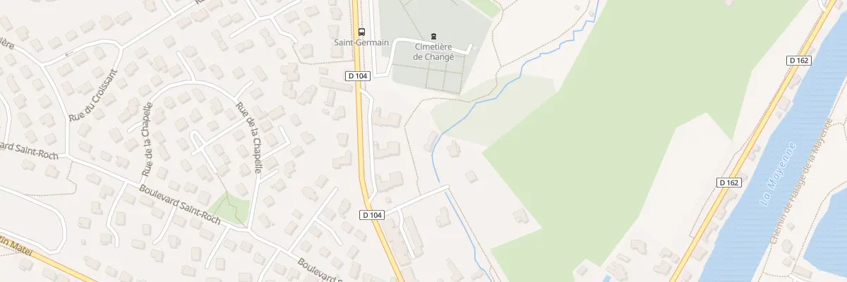 Plan du 5 Imp de la Butte à Changé