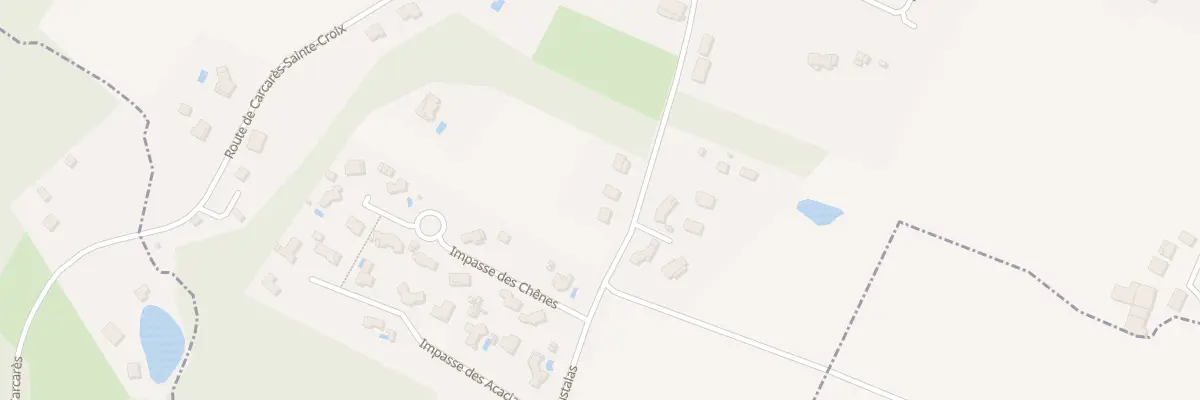 Plan du 264 Rte de Loustalas à Carcarès-Sainte-Croix