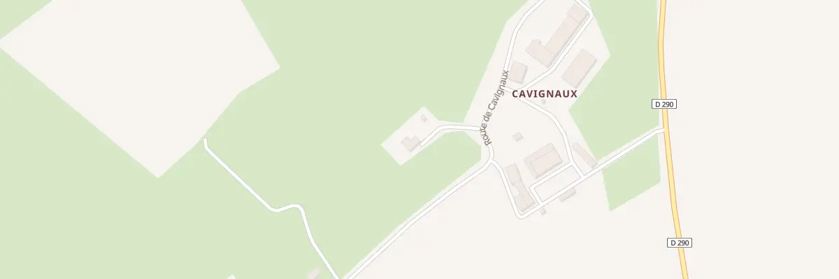 Plan du 11 Rte de Cavignaux - Presles à Valdallière