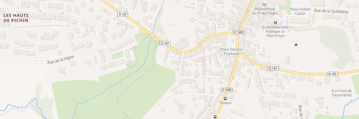 Plan du 4 Imp du Coteau à Trémentines