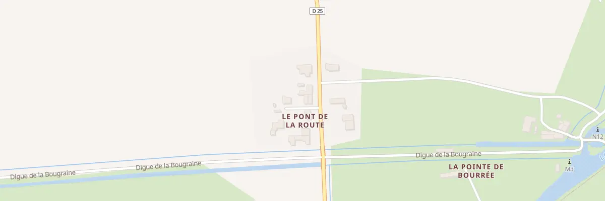 Plan du 11 Le Pont de la Route à Maillé