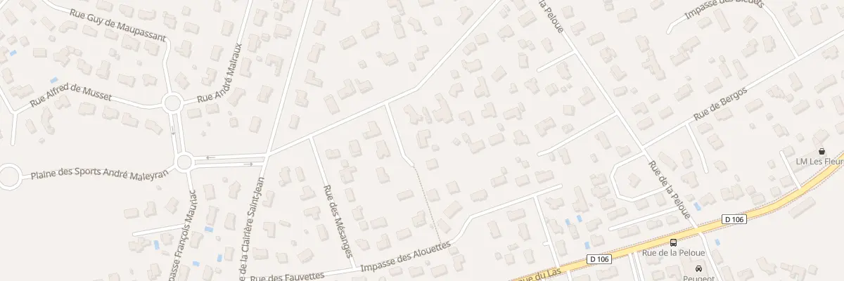 Plan du 71 Imp des Vanneaux à Saint-Jean-d’Illac