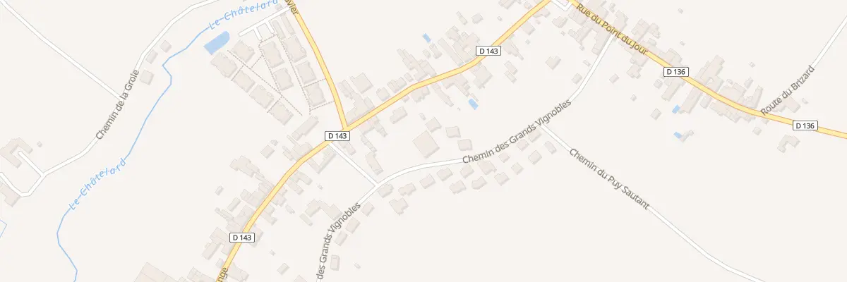 Plan du 23 Rue de Saintonge à Meursac