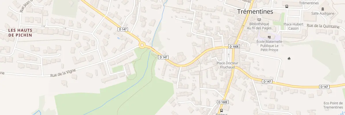 Plan du 24 Rue des Mauges à Trémentines