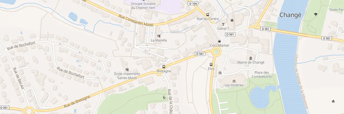 Plan du 24B Rue de Bretagne à Changé