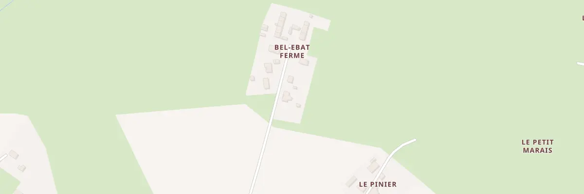 Plan du 5204 Bel-Ebat Est à Champdolent