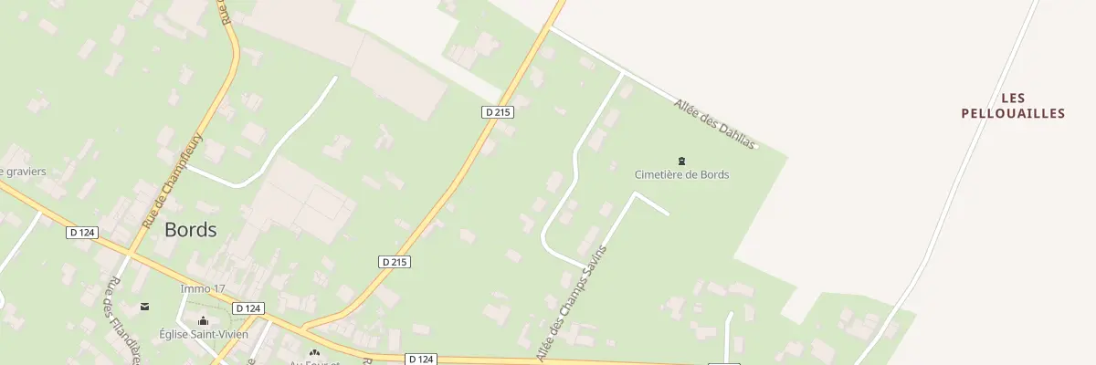 Plan du 8 Rue La Groie Quetier à Bords