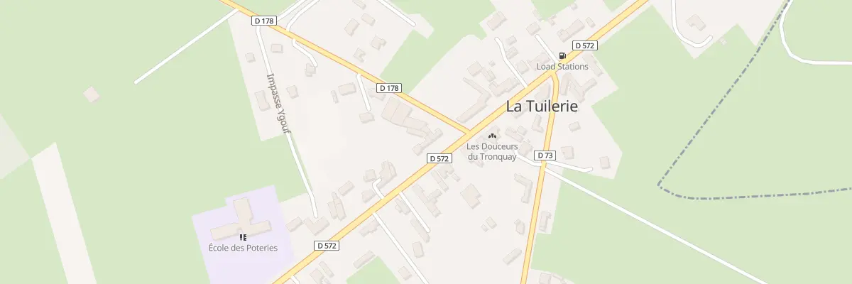 Plan du 48 Rte de Bayeux St Lo au Tronquay