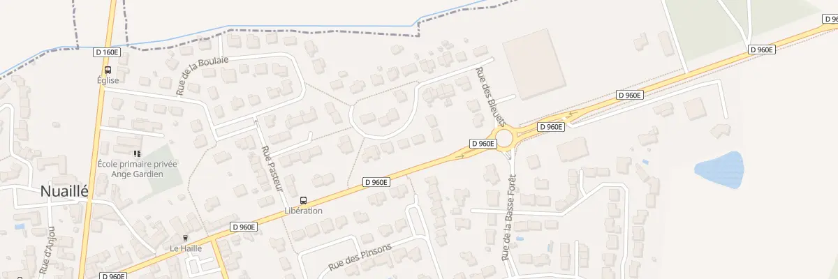 Plan du 19 Rue des Marguerites à Nuaillé