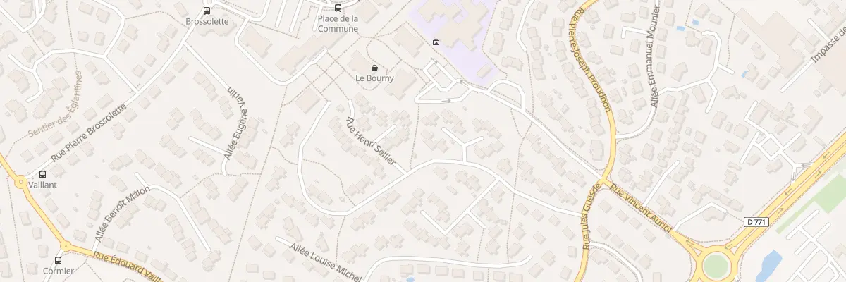 Plan du 24B Rue Henri Sellier à Laval