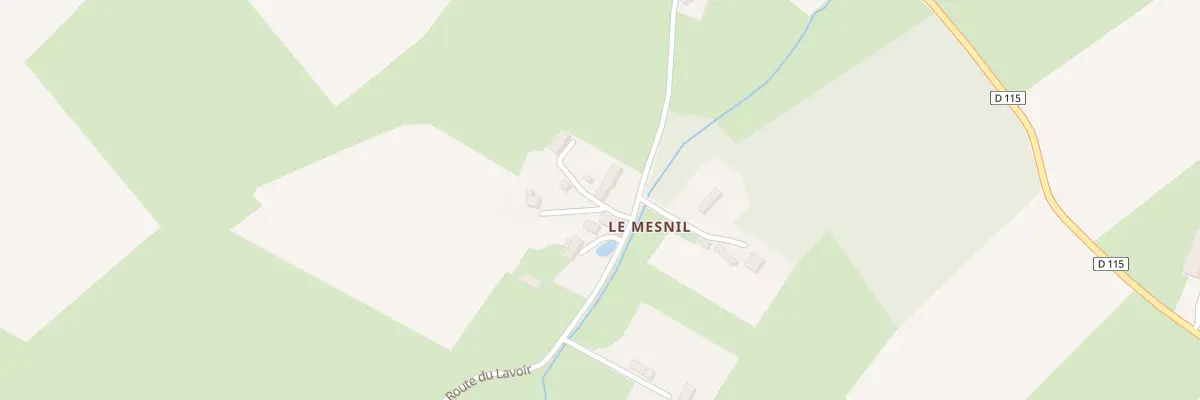 Plan du 5005 Le Mesnil à Sainte-Honorine-de-Ducy