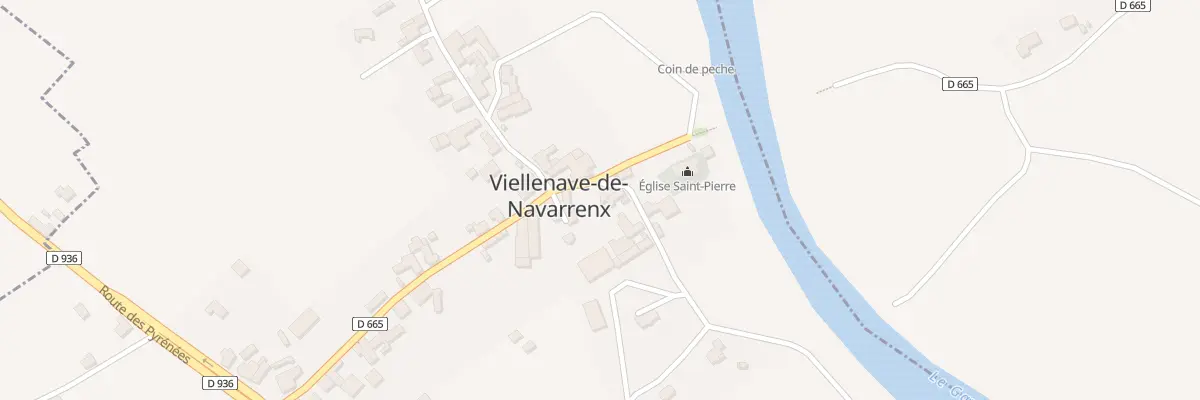 Plan du 24 Rue du Gave à Viellenave-de-Navarrenx