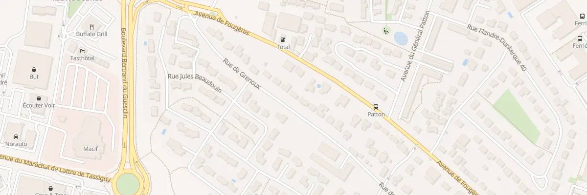 Plan du 120 Rue de Grenoux à Laval