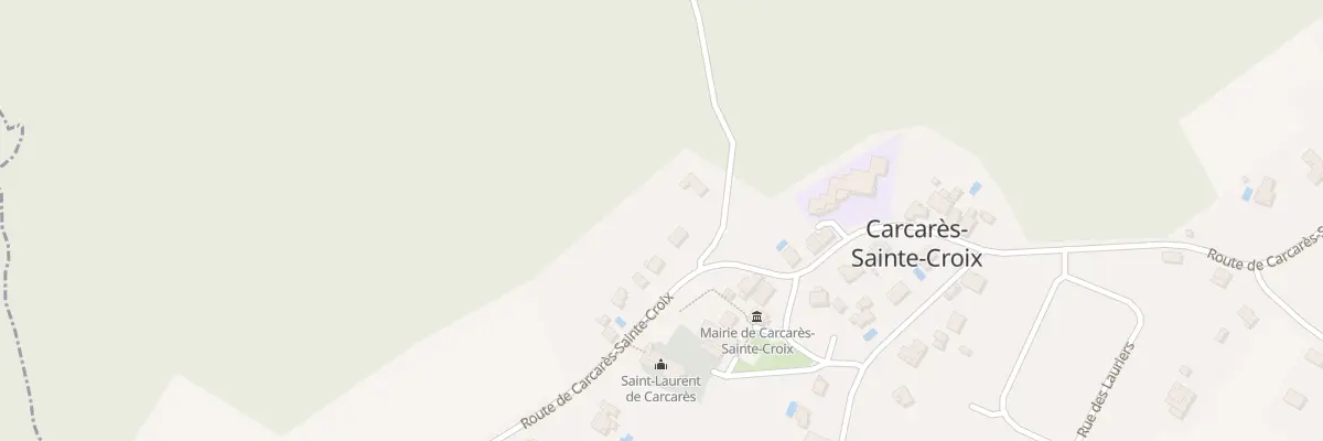 Plan du 485 Rte de Carcarès-Sainte-Croix à Carcarès-Sainte-Croix