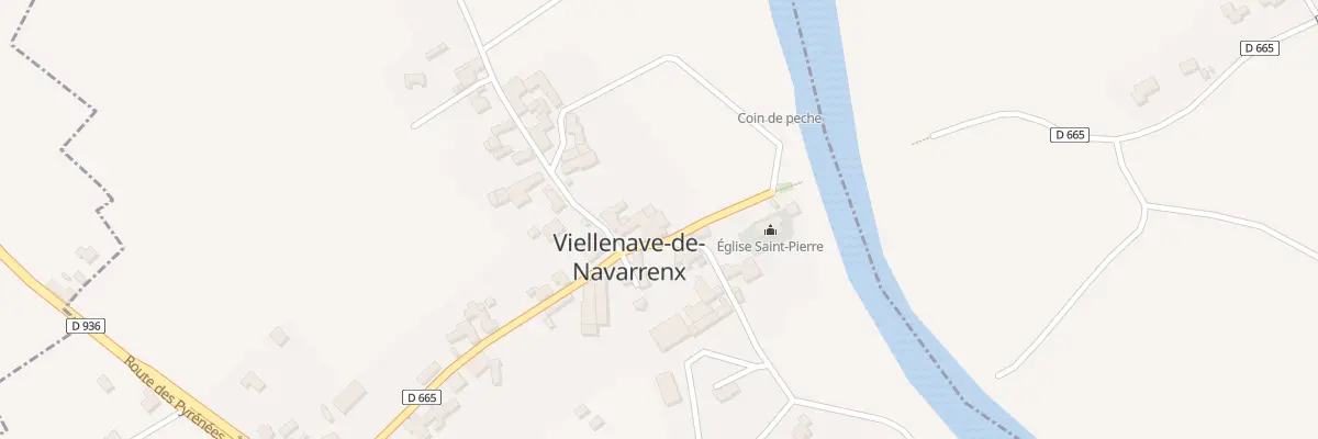 Plan du 2 Rue des Camous à Viellenave-de-Navarrenx