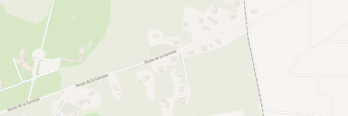 Plan du 22 Rte de la Garosse à Saint-Sauveur