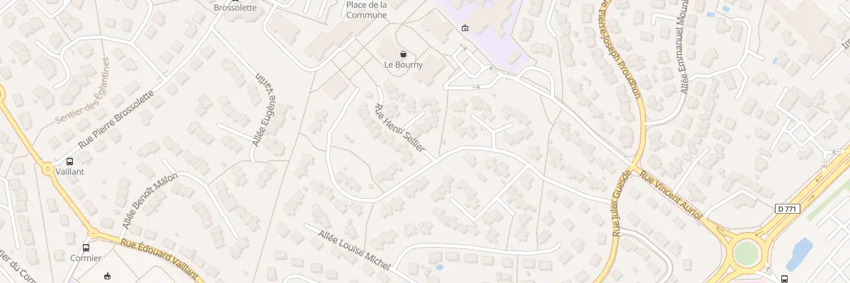 Plan du 32 Rue Henri Sellier à Laval