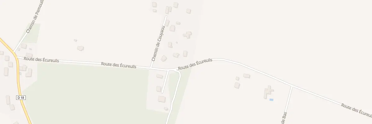 Plan du 465 Rte des Ecureuils à Gouts