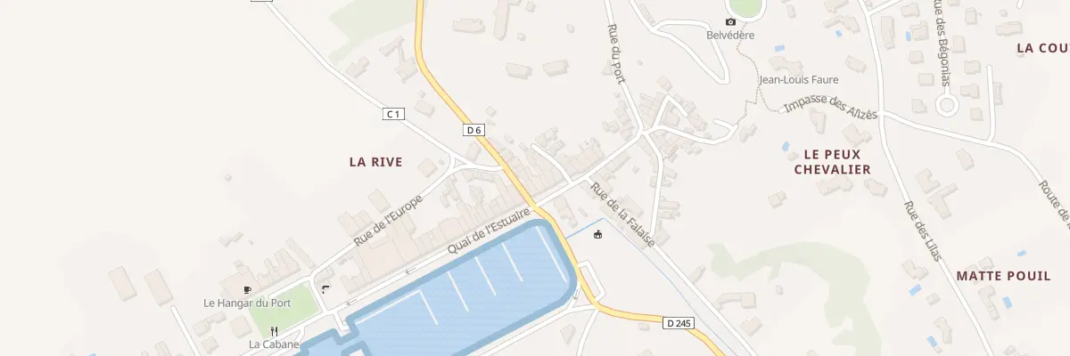 Plan du 40 Rue du Port à Mortagne-sur-Gironde