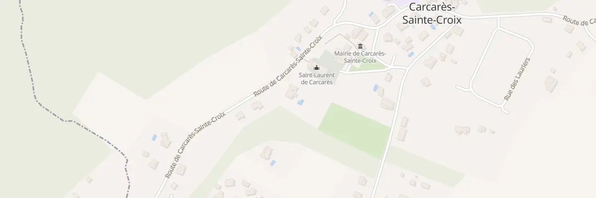 Plan du 340 Rte de Carcarès-Sainte-Croix à Carcarès-Sainte-Croix