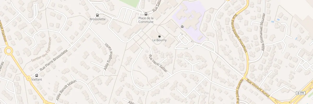 Plan du 42 Rue Henri Sellier à Laval