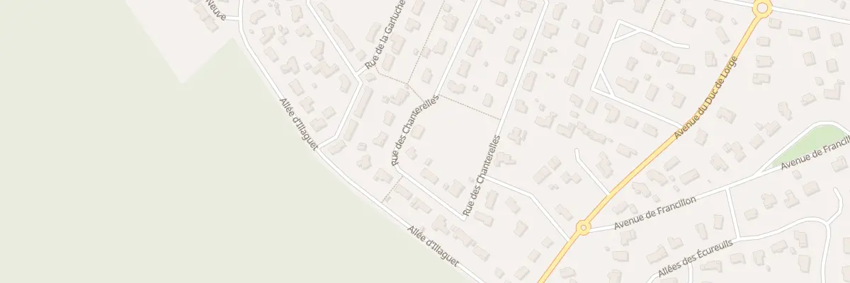 Plan du 321 Rue des Chanterelles à Saint-Jean-d’Illac