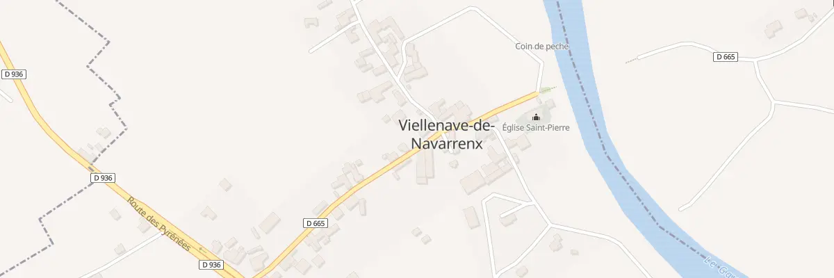 Plan du 11 Rue du Gave à Viellenave-de-Navarrenx
