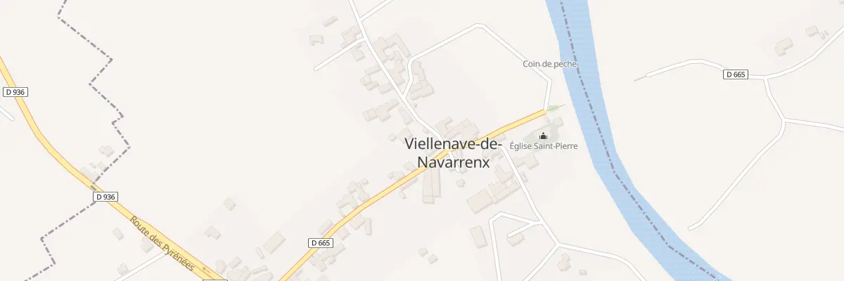 Plan du 15 Rue du Gave à Viellenave-de-Navarrenx