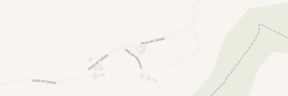 Plan du 1269 Rte de Taillade à Baigts