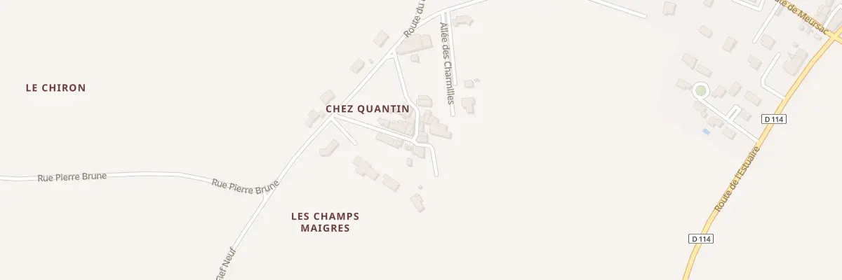 Plan du 15 Rue de Chez Quantin à Thaims