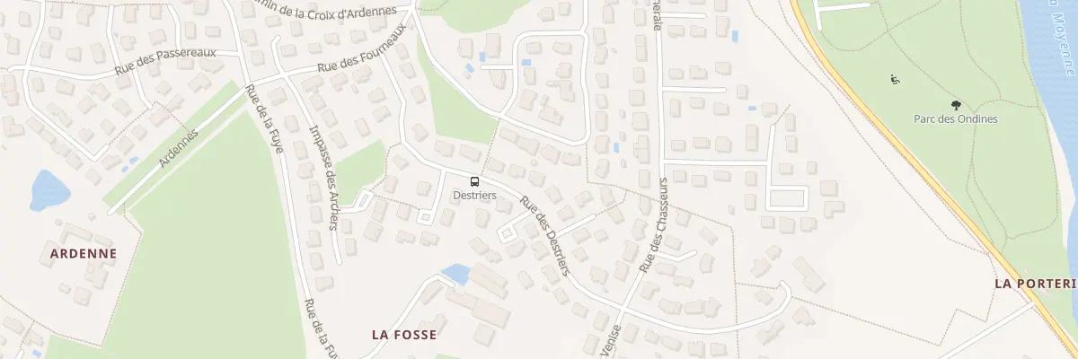 Plan du 17 Rue des Destriers à Changé