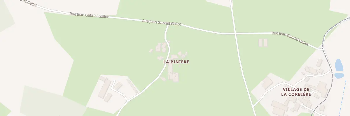 Plan du 3 La Pinière à Saint-Maurice-le-Girard