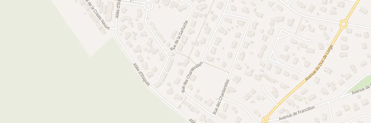 Plan du 300 Rue des Chanterelles à Saint-Jean-d’Illac