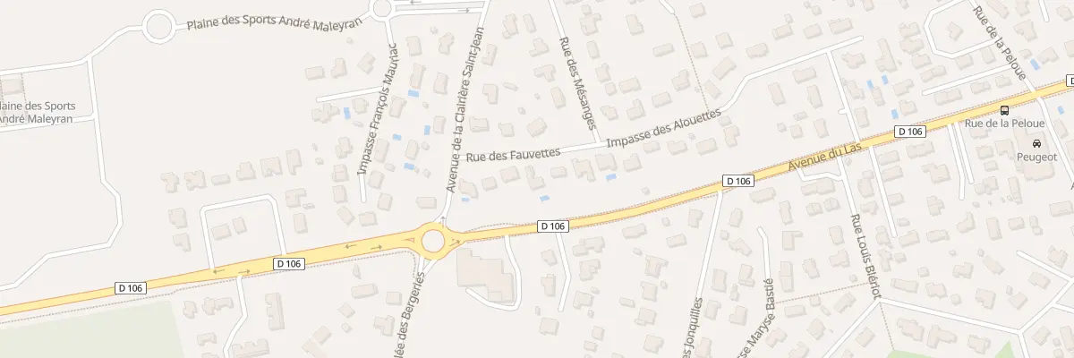 Plan du 70 Rue des Fauvettes à Saint-Jean-d’Illac