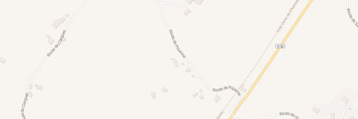 Plan du 311 Rte de Poyanne à Lourquen
