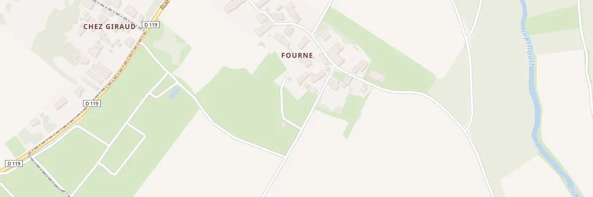 Plan du 6 Che de Perusseau à Soulignonne