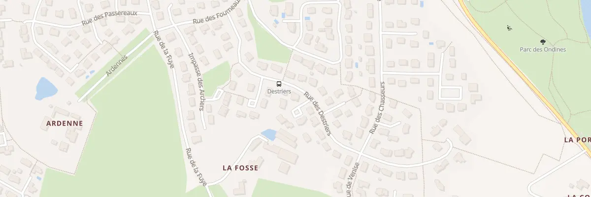 Plan du 14 Rue des Destriers à Changé