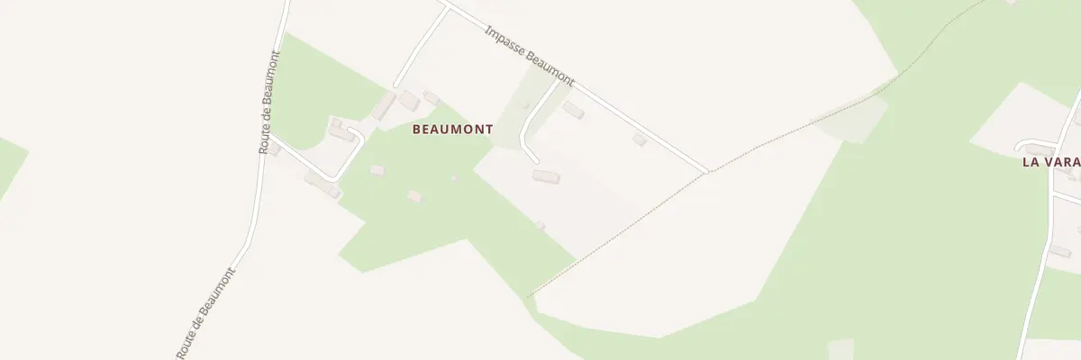 Plan du 1 Imp de Beaumont à Brémoy