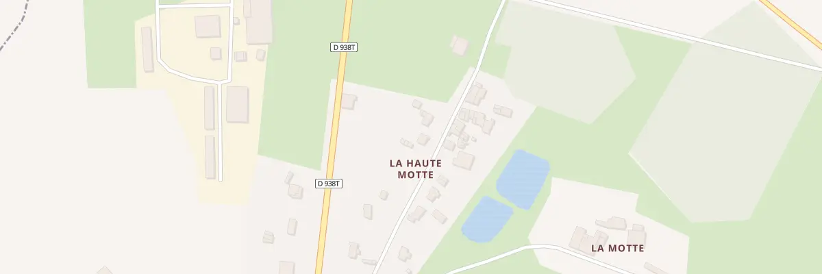 Plan du 5516F La Haute Motte à Vouvant