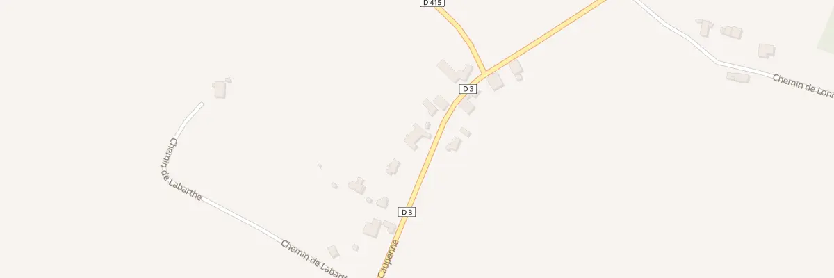 Plan du 1103 Rte de Caupenne à Donzacq