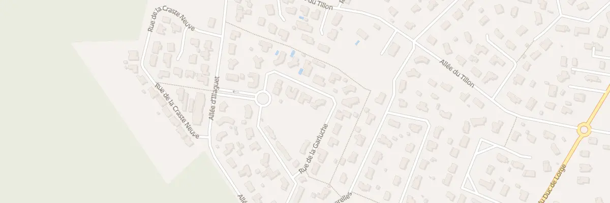 Plan du 108 Rue de la Garluche à Saint-Jean-d’Illac