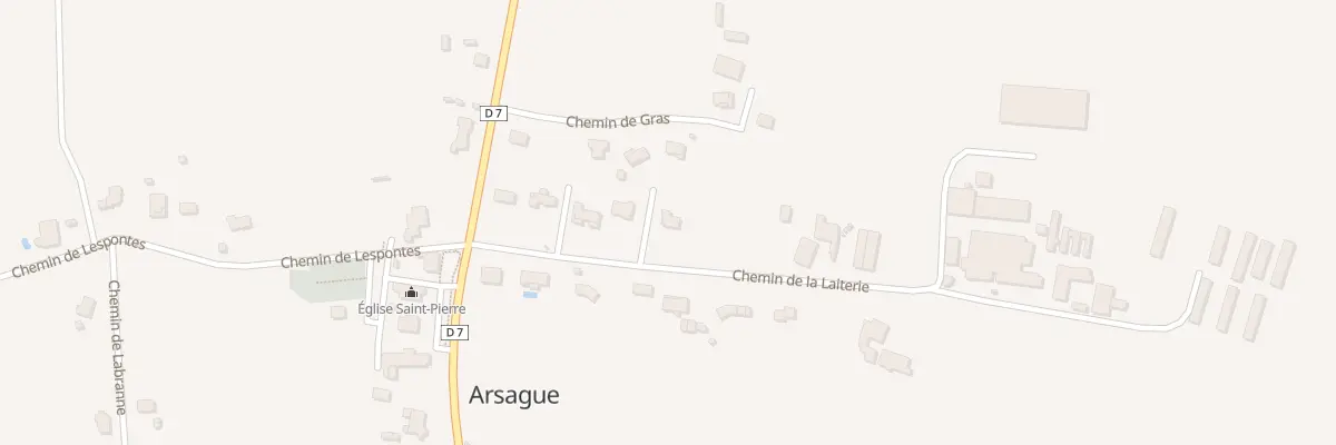 Plan du 50 Lot Vignolles à Arsague