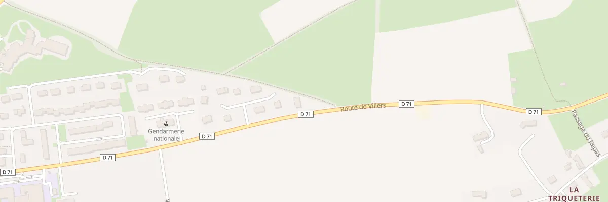 Plan du 7 Res des Mirabelles - Caumont à Caumont-sur-Aure