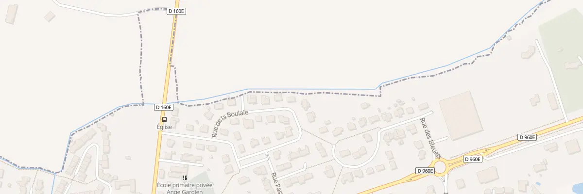 Plan du 15 Rue de la Boulaie à Nuaillé